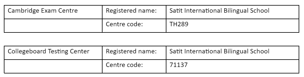 Exam Centre